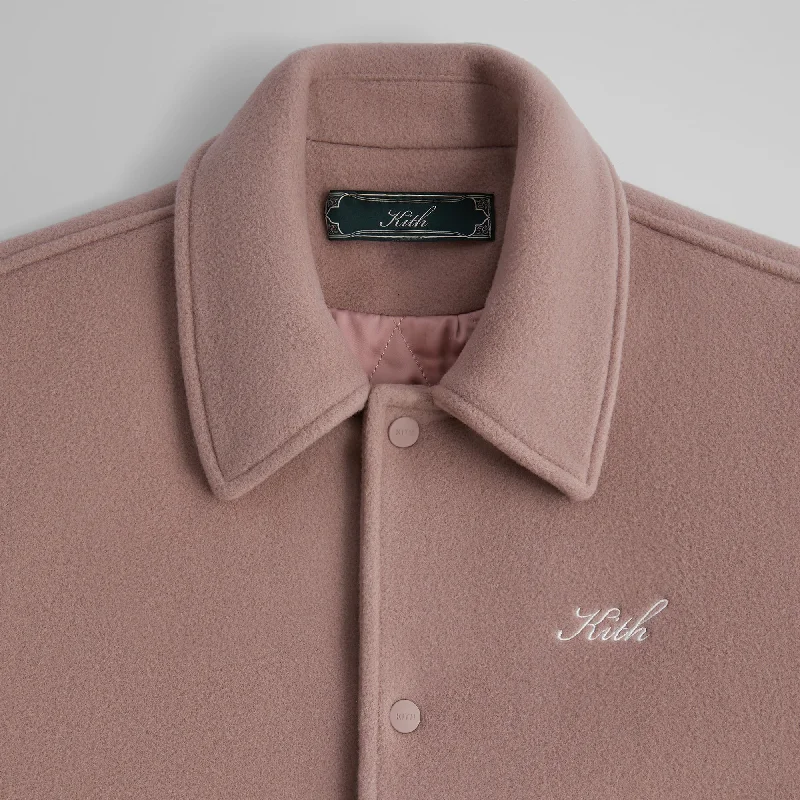 Kith Wool Coaches Jacket - Rose