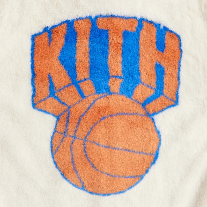 Kith for the New York Knicks Faux Fur Coaches Jacket - Silk