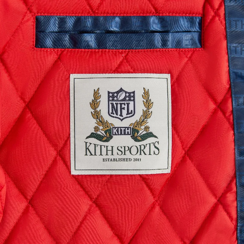 Kith for the NFL: Texans Satin Bomber Jacket - Meter