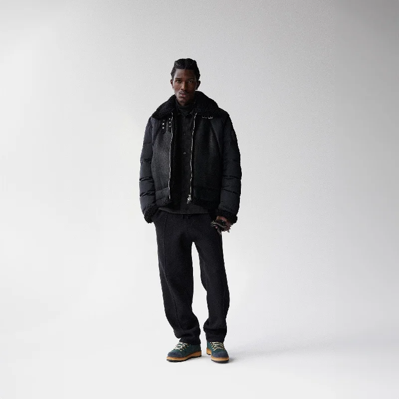 Kith Arden Shearling Combo Jacket - Black