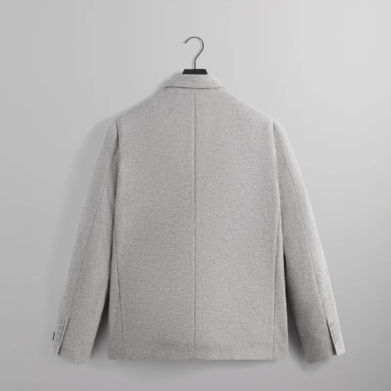 Kith Felted Jersey Julius Blazer - Heather Grey