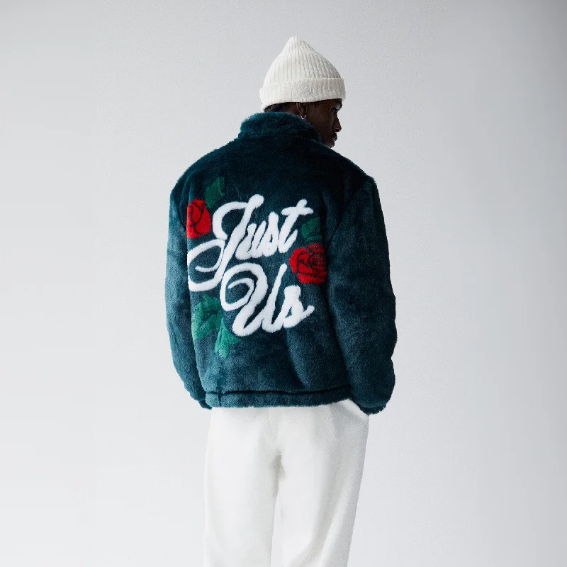 Kith Lloyd Faux Fur Track Jacket - Stadium