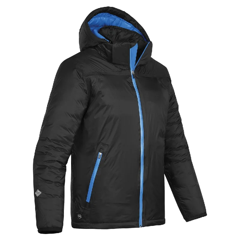 Stormtech Men's Black/Electric Blue Black Ice Thermal Jacket