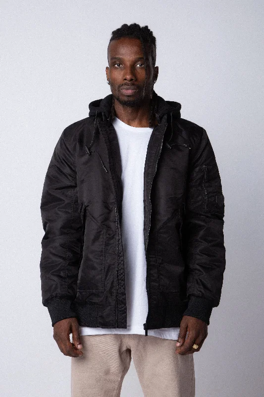 Campera Bomber Eldrick Black