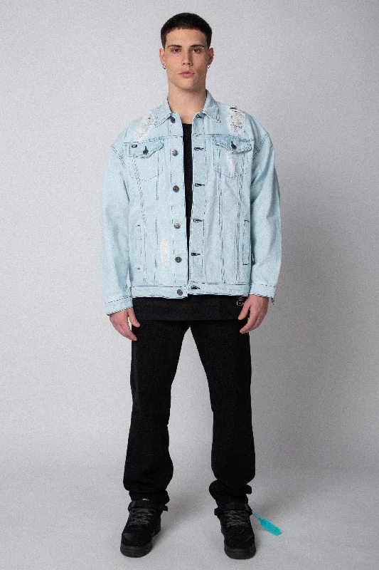 Campera Jean Dylan Tears Sky