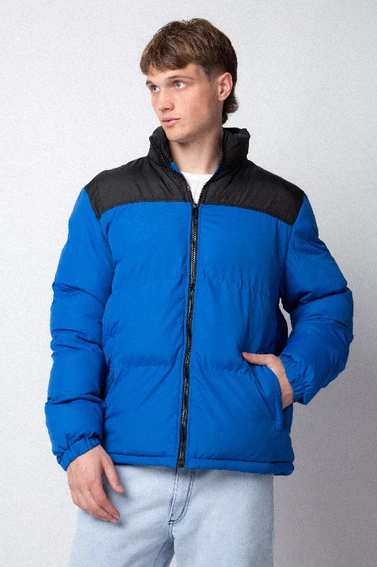 Campera Puffer Gerry Azul