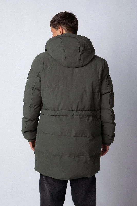 Campera Puffer Palmer Militar