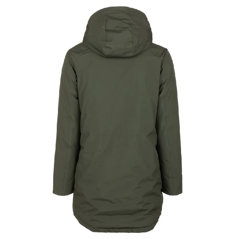 Chic Green Technical Fabric Jacket