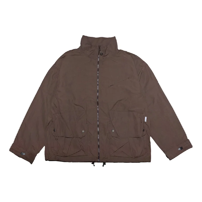 OPEN DIALOGUE 3D POCKET JACKETS-BROWN