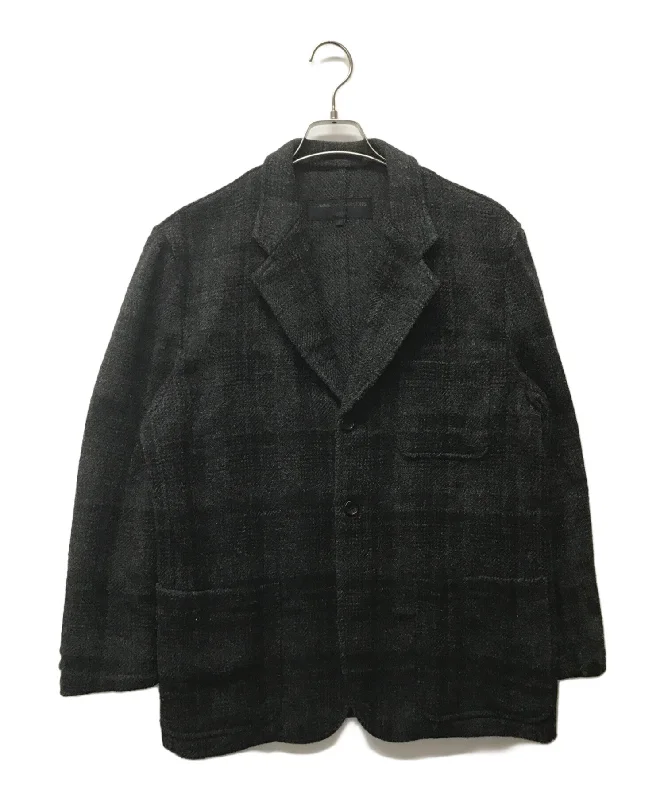 [Pre-owned] COMME des GARCONS HOMME 90's Wool Check 3B Tailored Jacket HJ-07017S AD1998