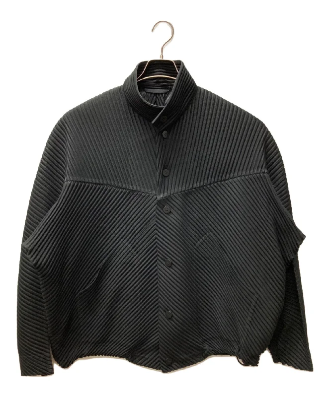 [Pre-owned] HOMME PLISSE ISSEY MIYAKE Pleated Balloon Blouson HP31JC110