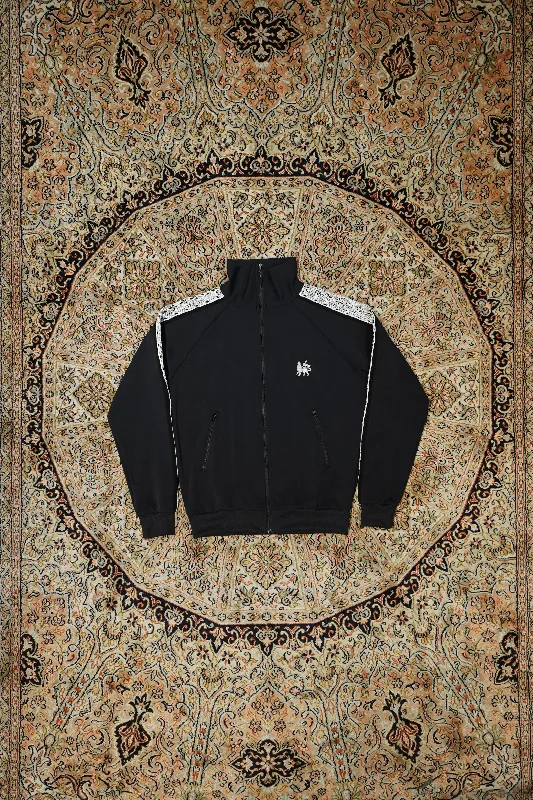 LACE TAPE TRACK JACKET (BLACK)