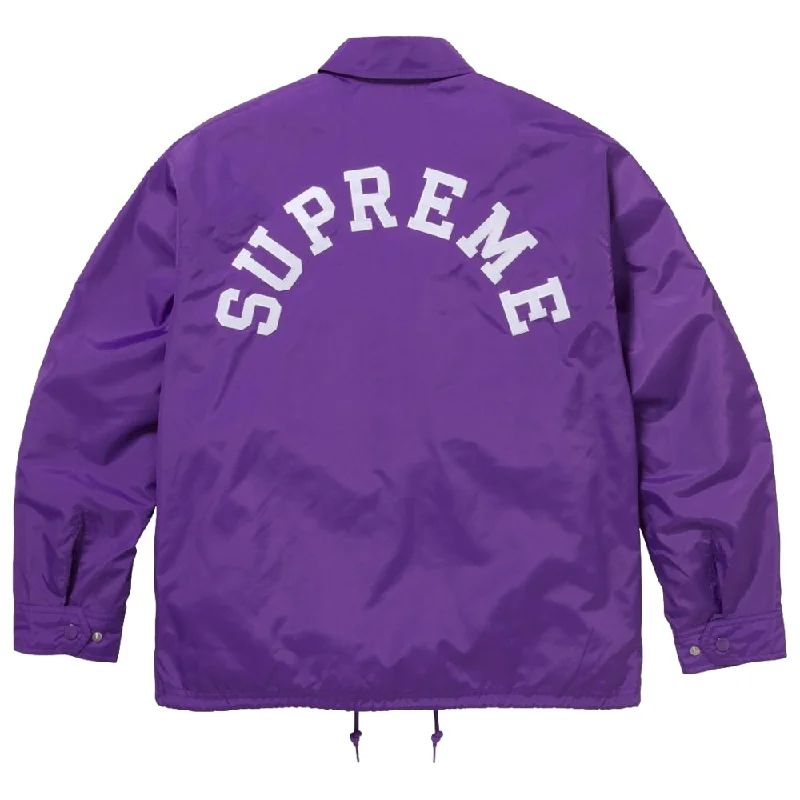 SUPREME CHAMPION COACHES JACKET-PURPLE