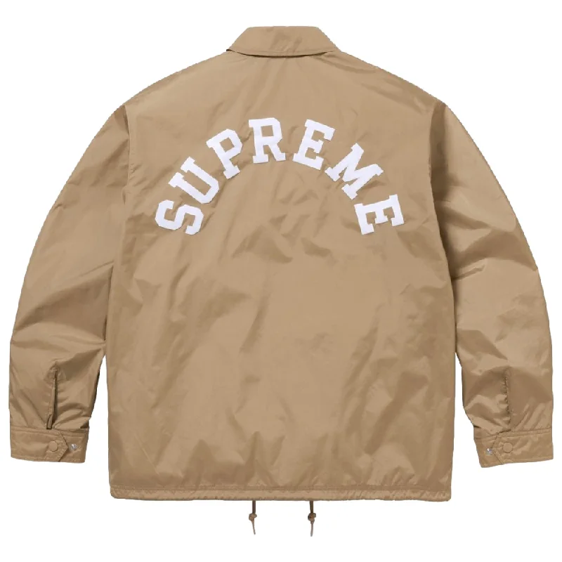 SUPREME CHAMPION COACHES JACKET-TAN