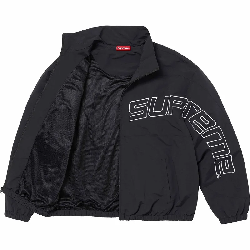 SUPREME CURVE TRACK JACKET-BLACK