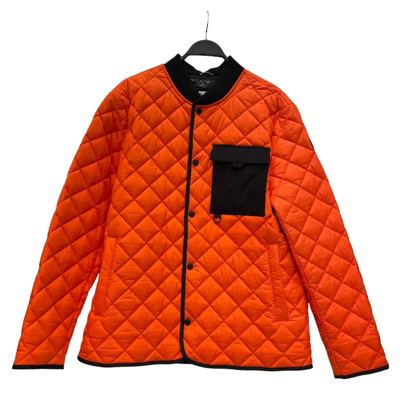 MOOSE KNUCKLES/Quilted Jkt/XL/Nylon/ORN/quilted jacket