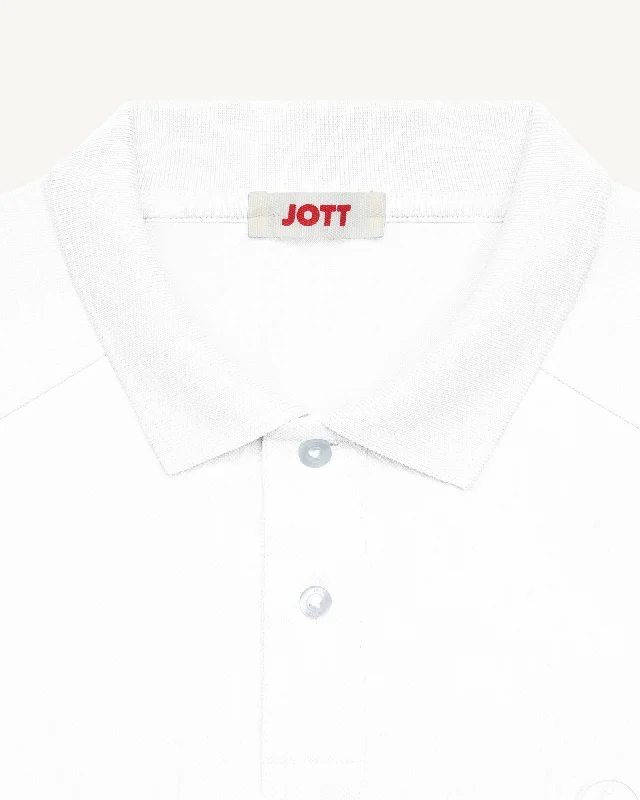 Alvaro cotton polo shirt White