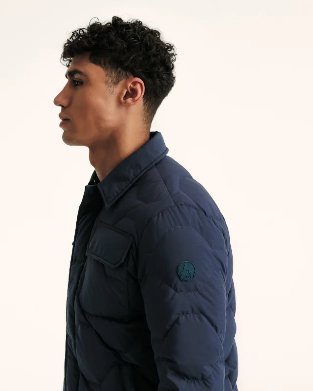 Andy Ultralight overshirt winter jacket Navy