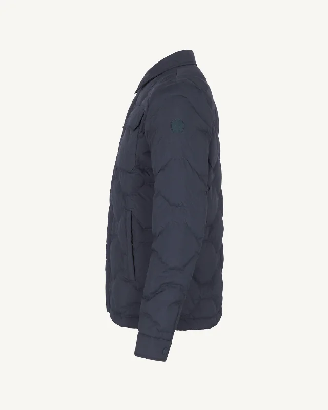 Andy Ultralight overshirt winter jacket Navy