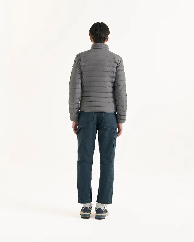 Anthracite Aragon lightweight stretch puffer jacket