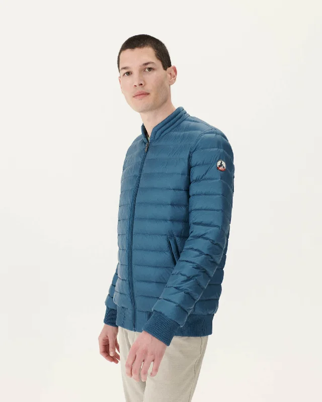 Blue jeans Light down jacket Jordan