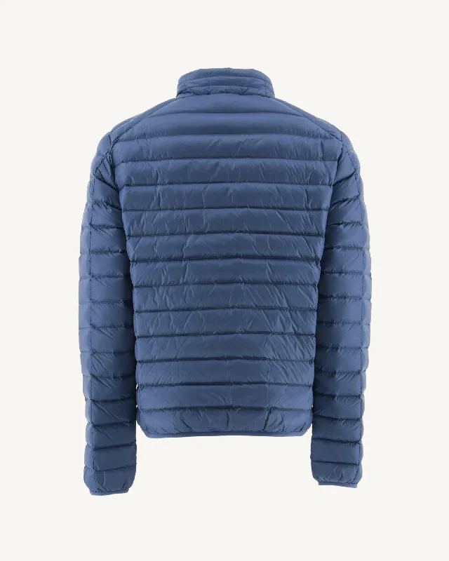 Blue jeans Lightweight down jacket Mat