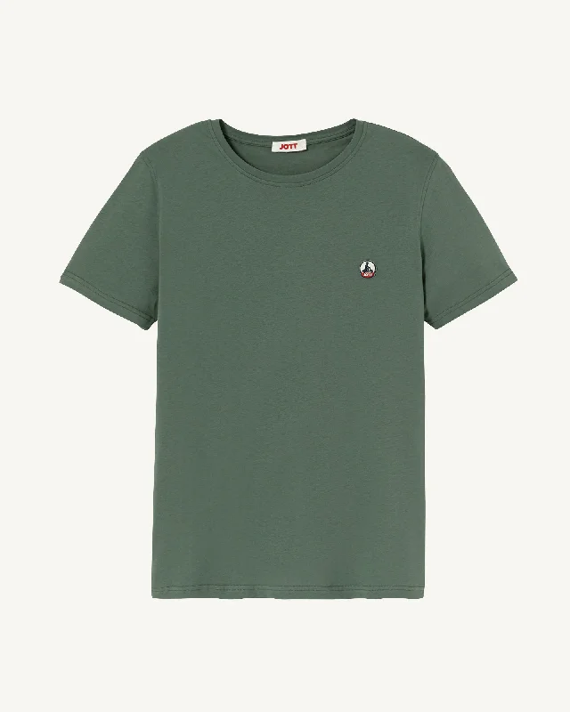 Celadon green Pietro organic cotton T-shirt