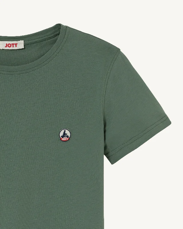 Celadon green Pietro organic cotton T-shirt