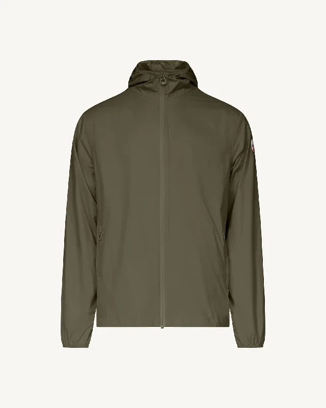 Derry waterproof packable jacket Army