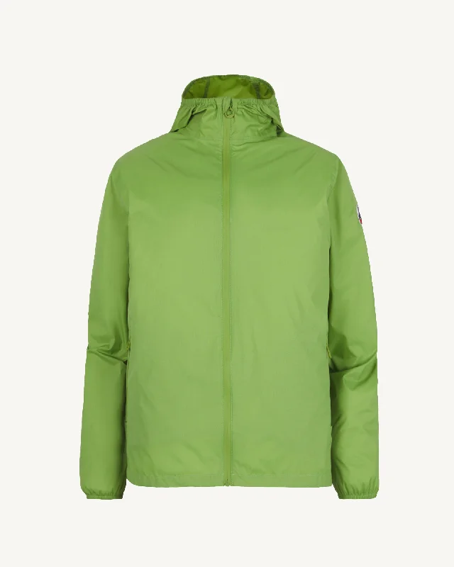 Derry waterproof packable jacket Fern green