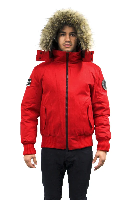 Enzo Bomber Down Jacket