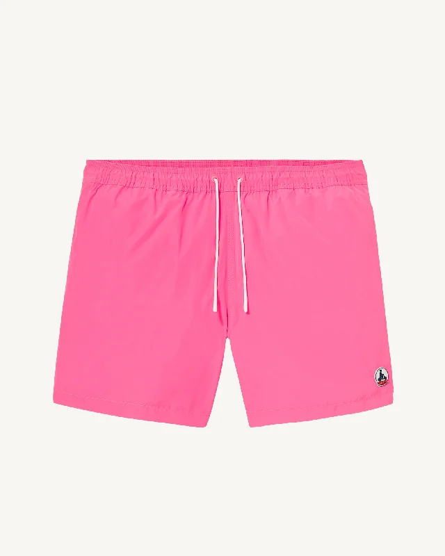 Fluo pink Biarritz Fluo swim shorts