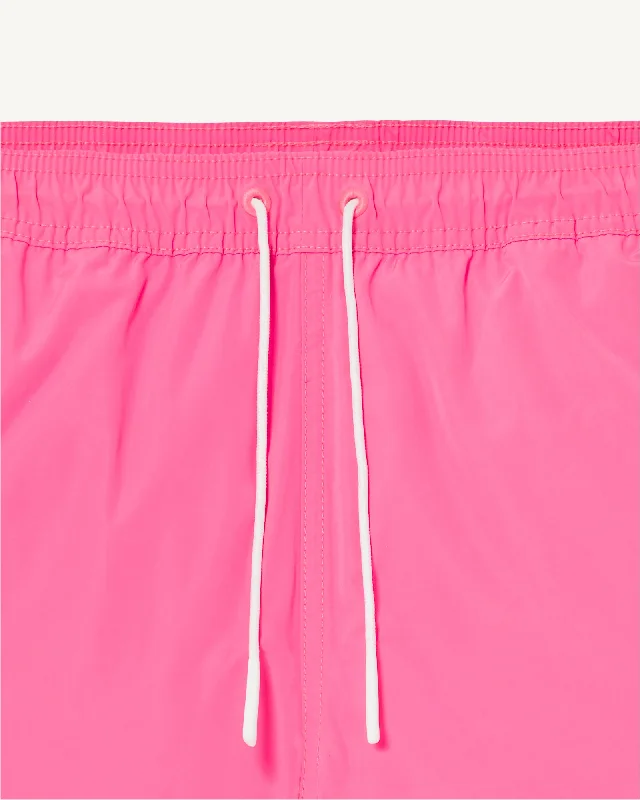 Fluo pink Biarritz Fluo swim shorts