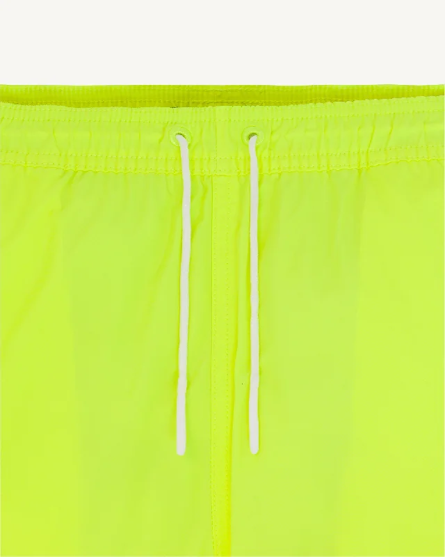 Fluo yellow Biarritz swim shorts