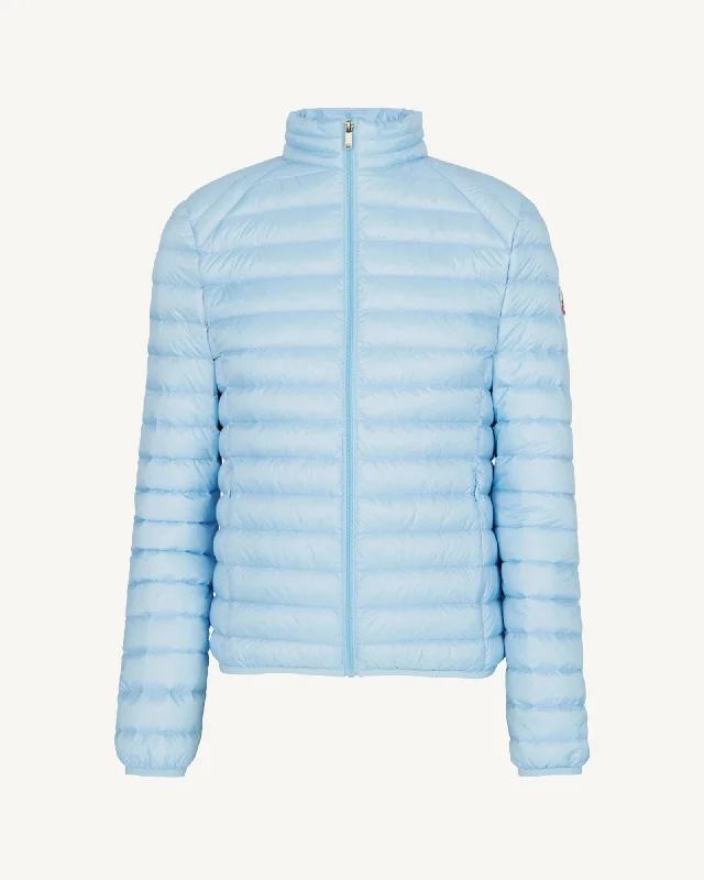 Heaven blue Mat lightweight puffer jacket