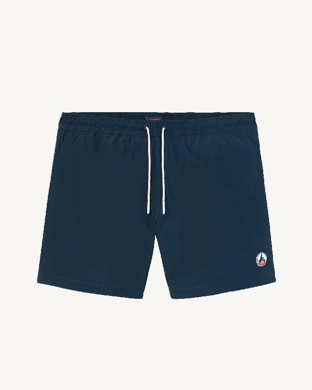 Navy Biarritz swim shorts