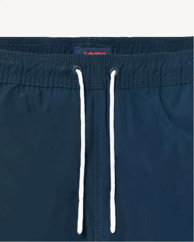 Navy Biarritz swim shorts