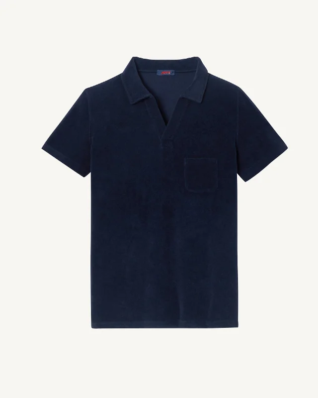 Navy Neil 2.0 polo shirt