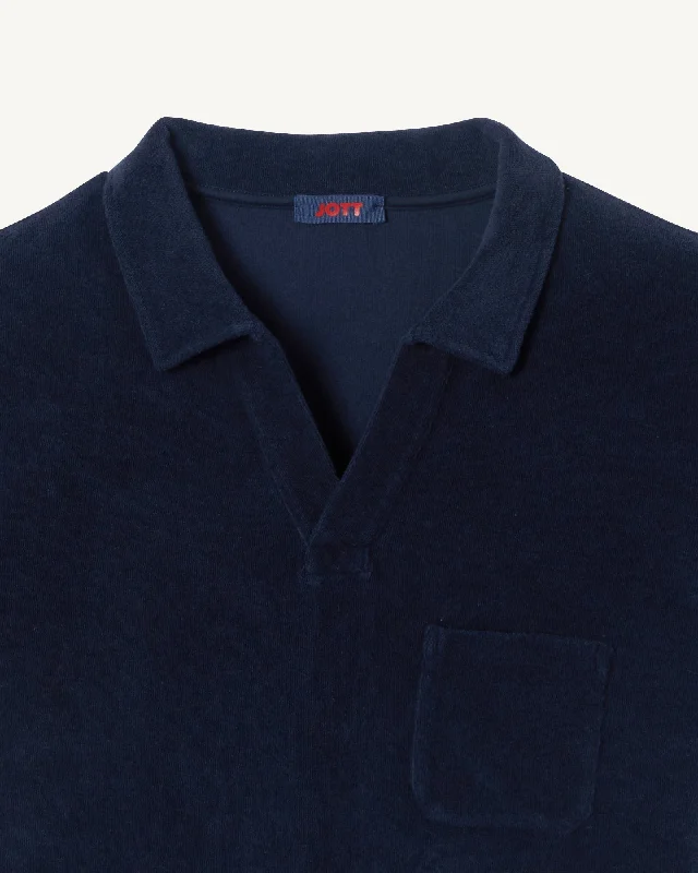 Navy Neil 2.0 polo shirt