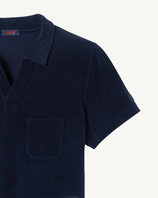 Navy Neil 2.0 polo shirt