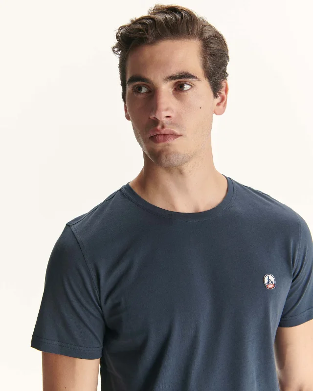 Navy Pietro organic cotton T-shirt