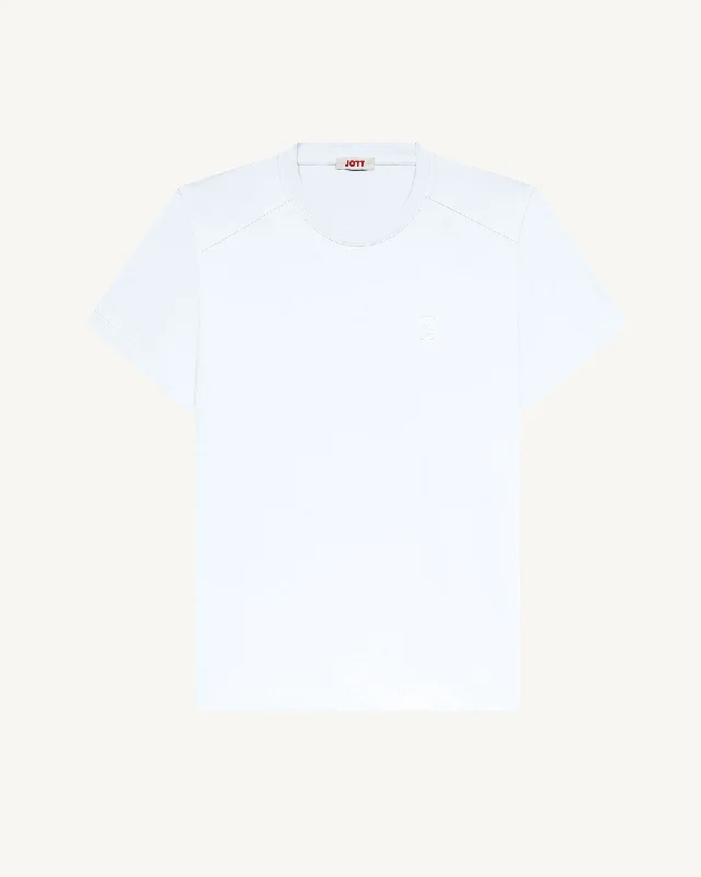 Pedro men's cotton round-neck T-shirt White