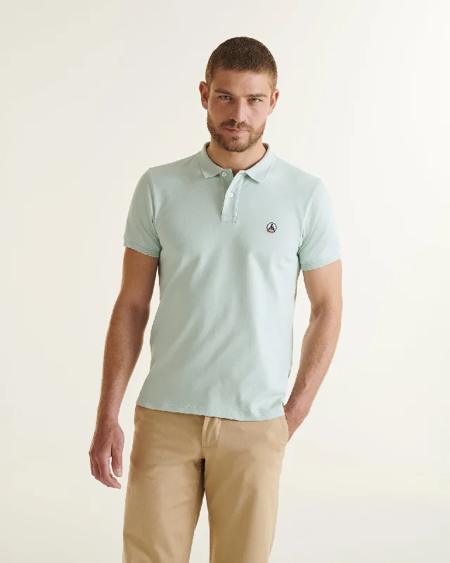 Peppermint Marbella organic cotton polo shirt