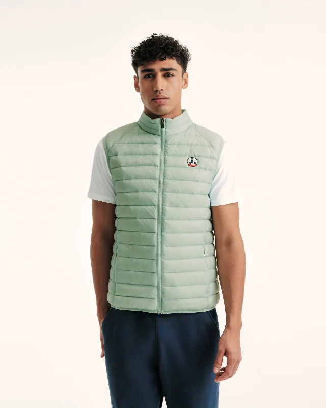 Peppermint Tom sleeveless puffer jacket