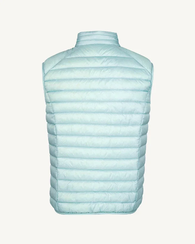 Peppermint Tom sleeveless puffer jacket