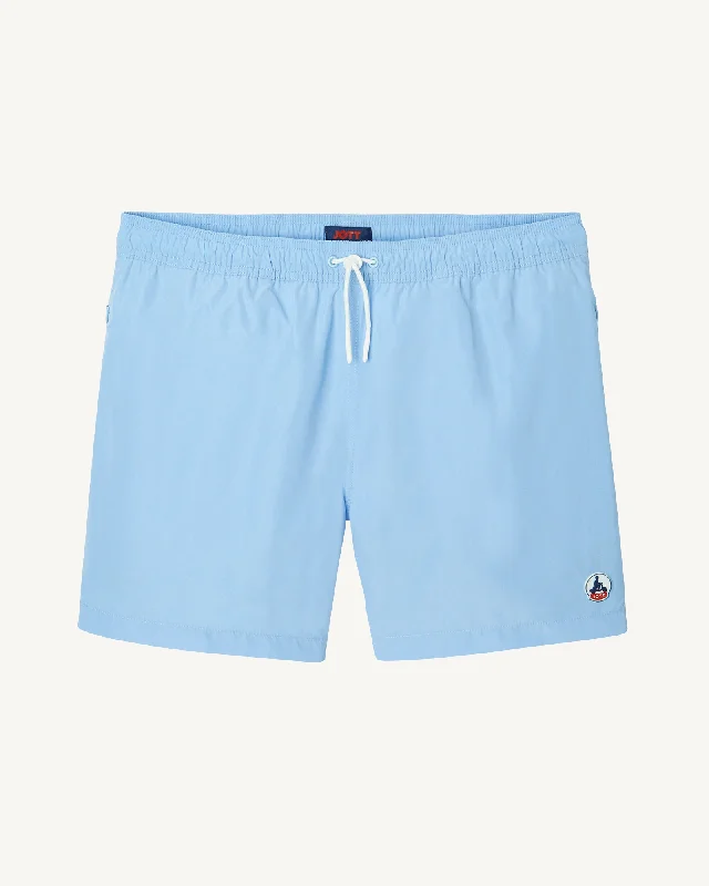 Soft blue Biarritz swim shorts