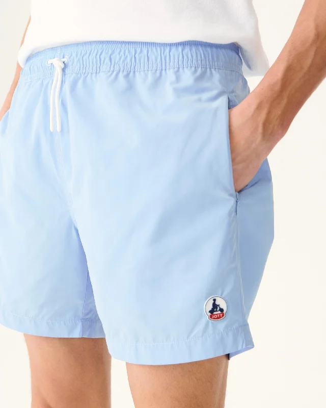 Soft blue Biarritz swim shorts