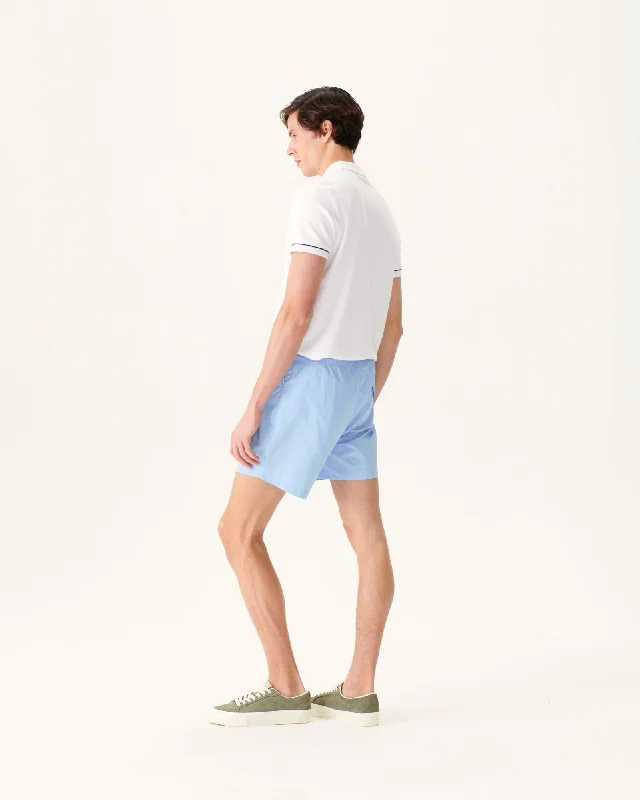 Soft blue Biarritz swim shorts