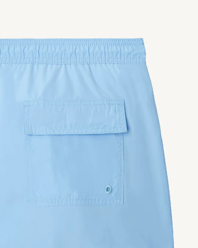 Soft blue Biarritz swim shorts