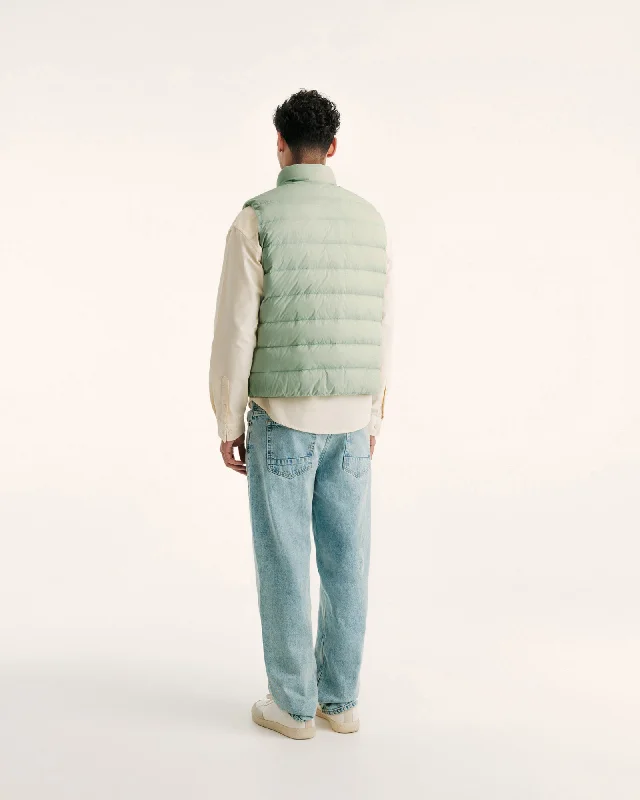 Thomas sleeveless down gilet Peppermint